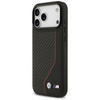 BMW M Carbon Line & Logo MagSafe - Etui iPhone 17 Pro Max (czerwony)