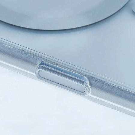 Moshi iGlaze MagSafe - Etui iPhone Air (Luna Silver)