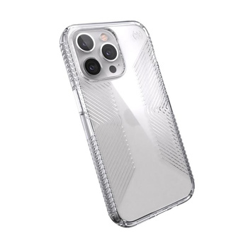Speck Presidio Perfect-Clear with Grips - Etui iPhone 13 Pro z powłoką MICROBAN (Clear)