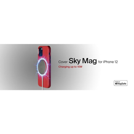 PURO SKYMAG – Etui iPhone 12 Pro Max Made for MagSafe (czarny)