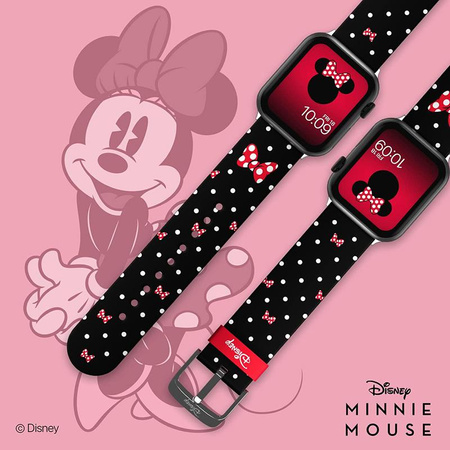 Disney Minnie Mouse - Pasek do Apple Watch (Polka Noir)