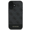 Guess 4G Bottom Stripe - Etui iPhone 16 (szary)