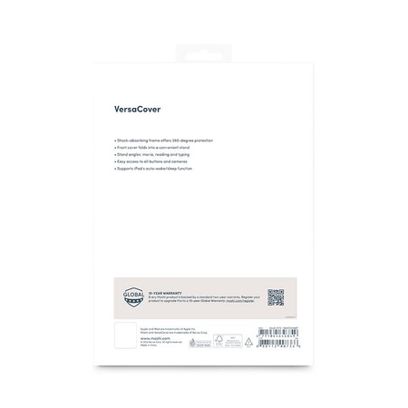 Moshi VersaCover - Etui origami iPad 11" (2025) / iPad 10.9" (2022) (Savanna Beige)