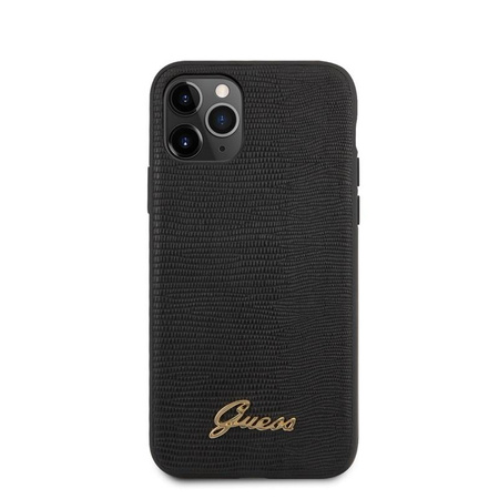 Guess Lizard Case - Etui iPhone 11 Pro (Black)