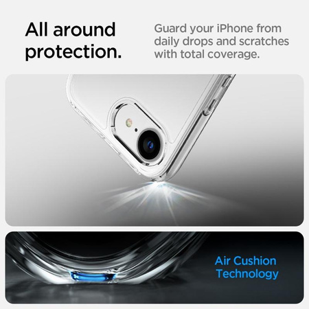 Spigen Ultra Hybrid - Etui do iPhone 16e (Przezroczysty)