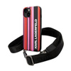 Karl Lagerfeld Color Stripes Strap - Etui iPhone 14 Plus (różowy)