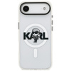 Karl Lagerfeld IML Karl Sketch Logo MagSafe - Etui iPhone Air (przezroczysty)