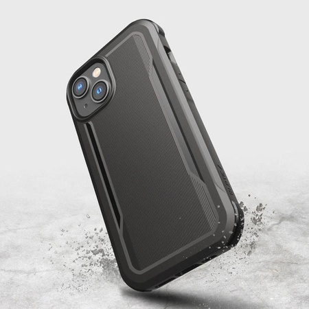 X-Doria Raptic Fort Built MagSafe - Pancerne etui iPhone 14 (Drop-Tested 6m) (Black)