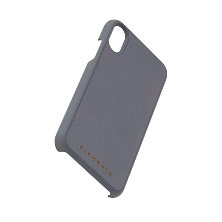 Nordic Elements Original Gefion - Drewniane etui iPhone Xs / X (Mid Grey)