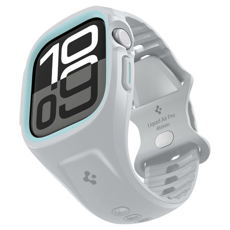 Spigen Liquid Air Pro - Pasek z obudową do Apple Watch 10 46 mm (Grey)