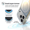 Speck Presidio Lux MagSafe - Etui iPhone 17 Pro Max (Hyper Mirror Glitter / Silver Metallic)