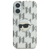 Karl Lagerfeld IML Karl Head Electroplated - Etui iPhone 16 (przezroczysty)