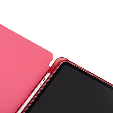 Tucano Satin Case – Etui do iPad 10.9" (2022) w/Magnet & Stand up z uchwytem Apple Pencil (różowy)