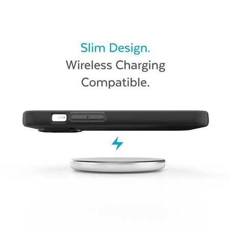 Speck CandyShell Pro - Etui iPhone 14 Pro Max z powłoką MICROBAN (Black / Slate Grey)