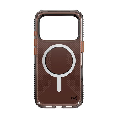 Speck Presidio Lux Grip MagSafe - Etui iPhone 17 Pro (Luxury Shade Matte / Orange)