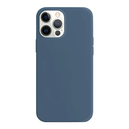 Crong Color Cover - Etui iPhone 12 Pro Max (granatowy)