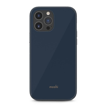 Moshi iGlaze Slim Hardshell Case - Etui iPhone 13 Pro Max (system SnapTo) (Slate Blue)