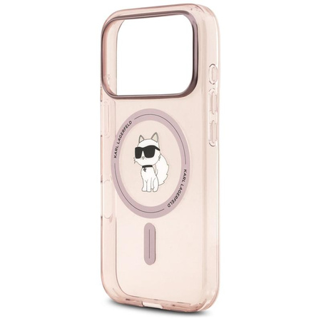 Karl Lagerfeld IML Choupette MagSafe - Etui iPhone 17 Pro (różowy)