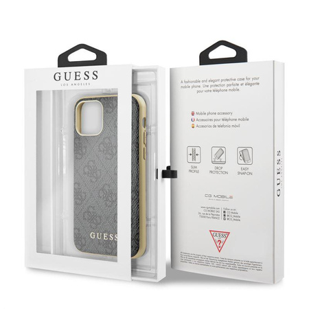 Guess 4G Charms Collection - Etui iPhone 11 Pro (szary)