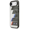 BMW M IML Metal Buttons Tricolor Lines MagSafe - Etui iPhone Air (antracyt)