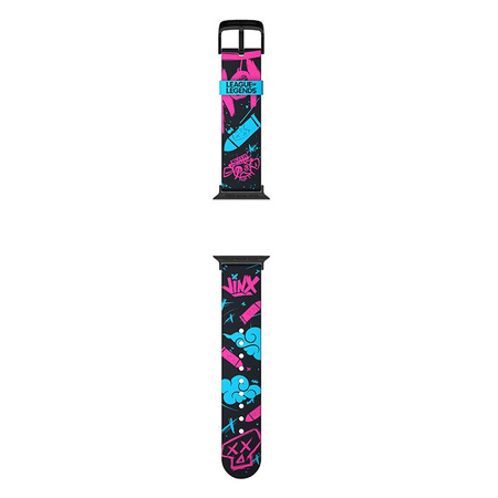 League of Legends - Pasek do Apple Watch (Jinx Graffiti)