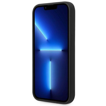 BMW Silicone Signature Logo Magsafe - Etui iPhone 14 Pro (czarny)