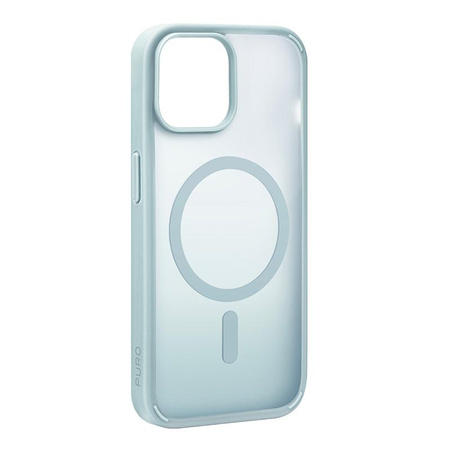 PURO GRADIENT MAG - Etui iPhone 15 MagSafe (Light Green)