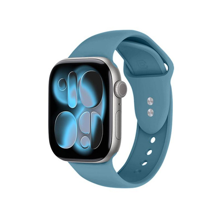 Crong Liquid - Pasek do Apple Watch 44/45/46/49 mm (morski)