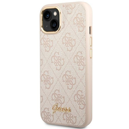 Guess 4G Metal Camera Outline Case – Etui iPhone 14 (Różowy)