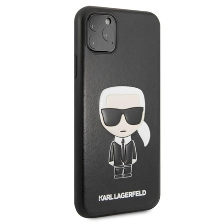 Karl Lagerfeld Iconic Karl Embossed Fullbody - Etui iPhone 11 Pro Max (Black)