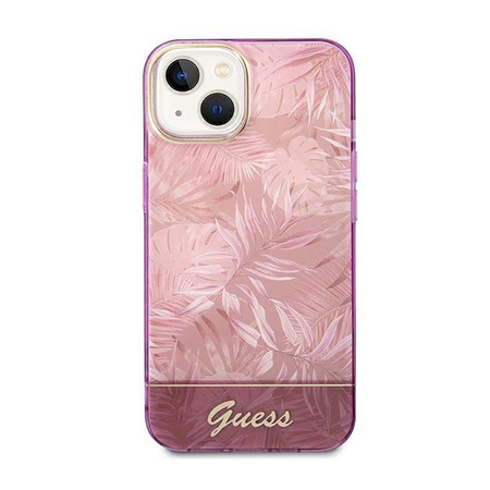 Guess Jungle Case – Etui iPhone 14 (Różowy)