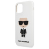 Karl Lagerfeld Fullbody Silicone Iconic - Etui iPhone 11 (White)