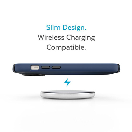 Speck Presidio2 Pro - Antybakteryjne etui iPhone 14 / iPhone 13 (Coastal Blue / Black / White)