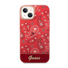 Guess Bandana Paisley - Etui iPhone 14 (czerwony)