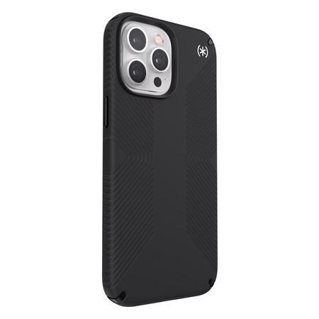 Speck Presidio2 Grip - Antypoślizgowe etui iPhone 13 Pro Max / iPhone 12 Pro Max (Black)