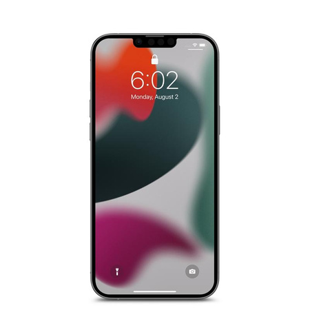 Moshi iVisor AG - Matowa folia ochronna na ekran iPhone 13 Pro Max (czarna ramka)