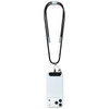 Karl Lagerfeld Crossbody Strap Ikonik Charm - Uniwersalny pasek do telefonu / kabel USB-C do USB-C 1.5m (czarny)