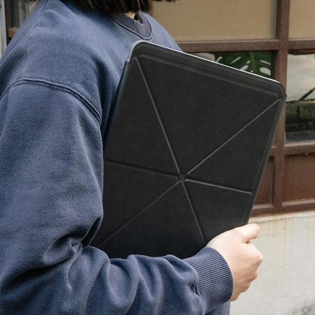 Moshi VersaCover - Etui origami iPad Pro 12.9” (2021-2022) (Charcoal Black)