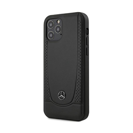 Mercedes Leather Urban Line - Etui iPhone 12 / iPhone 12 Pro (czarny)