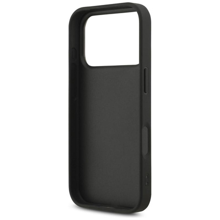 Guess Fixed Glitter Big 4G - Etui do iPhone 17 Pro (czarny)