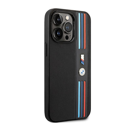 BMW Tricolor M Collection - Etui iPhone 14 Pro Max (czarny)