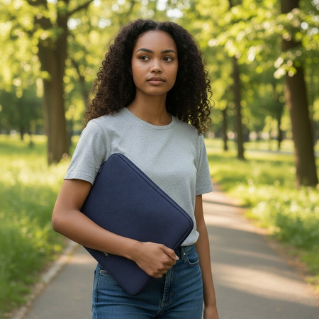 Tucano Colore2 - Pokrowiec MacBook Air 13” / Pro 13" / Laptop 12” (granatowy)