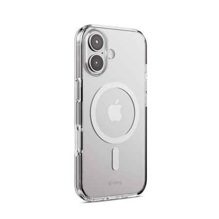 Crong Clear MAG Cover - Etui MagSafe iPhone 17 (przezroczysty)