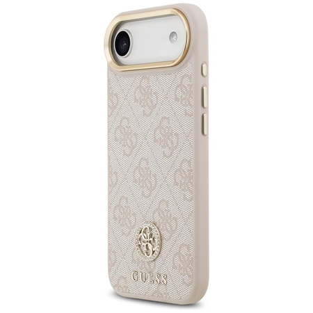 Guess 4G Strass Logo MagSafe - Etui iPhone Air (różowy)
