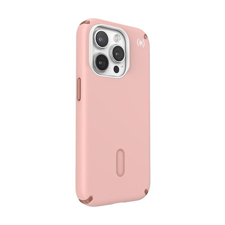 Speck Presidio2 Pro ClickLock & MagSafe - Etui iPhone 15 Pro (Dahlia Pink/Rose Copper)