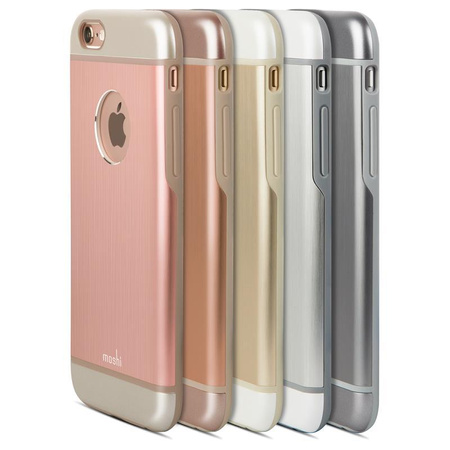 Moshi iGlaze Armour - Etui aluminiowe iPhone 6s Plus / iPhone 6 Plus (Sunset Copper)