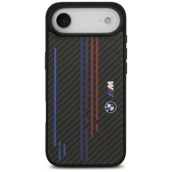BMW M Kevlar Lines & Logo MagSafe - Etui iPhone Air (czarny)