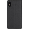 Krusell Malmo 4 Card Foliocase - Etui iPhone X z kieszeniami na karty + stand up (czarny)
