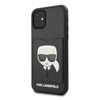 Karl Lagerfeld CardSlot - Etui iPhone 11 z kieszenią na karty (Black)