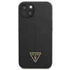 Guess Silicone Triangle Logo - Etui iPhone 13 (czarny)